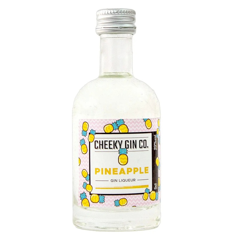 The Cheeky Gin Co. Pineapple Gin Liqueur Miniature, 5 cl