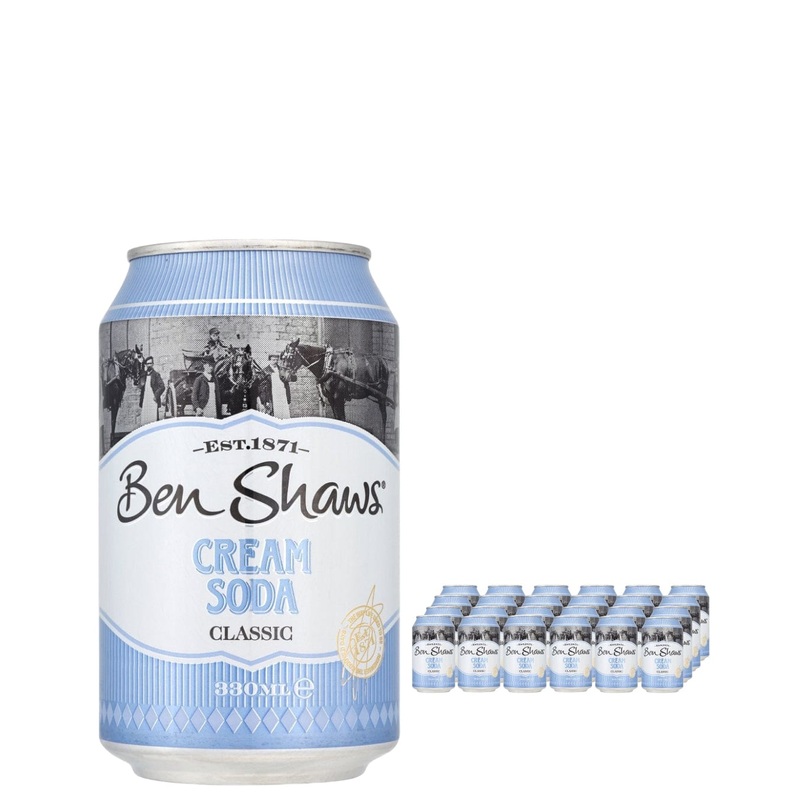 Ben Shaws Cream Soda Can Multipack, 24 x 330 ml