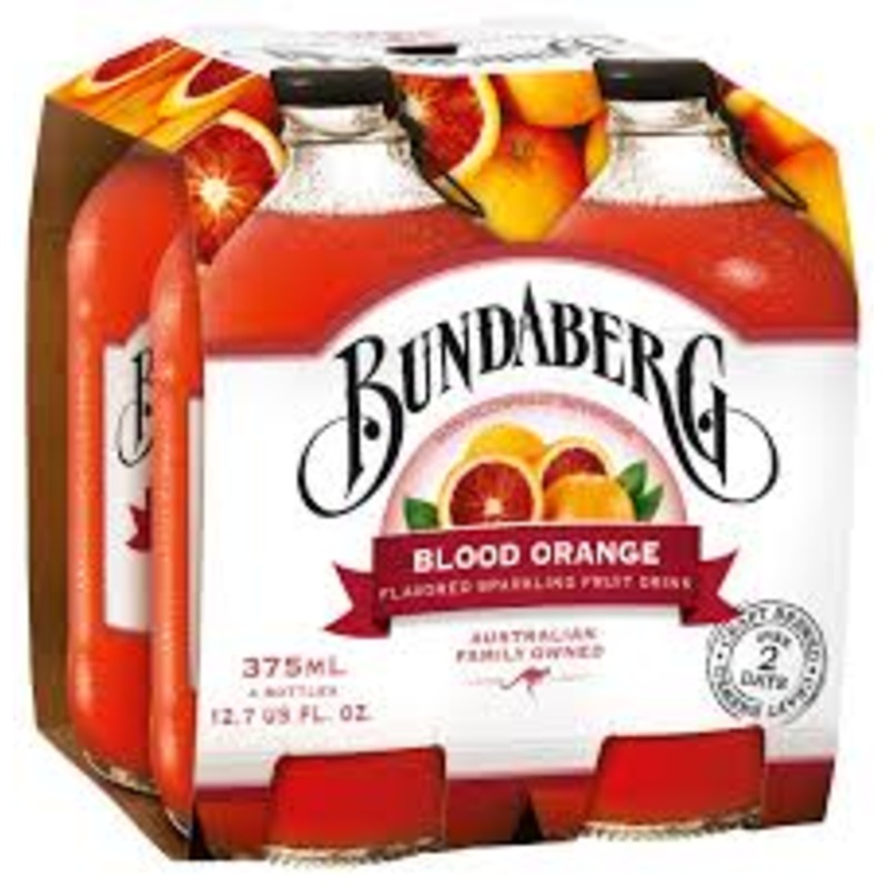 Bundaberg Blood Orange 4 Pack Bottles
