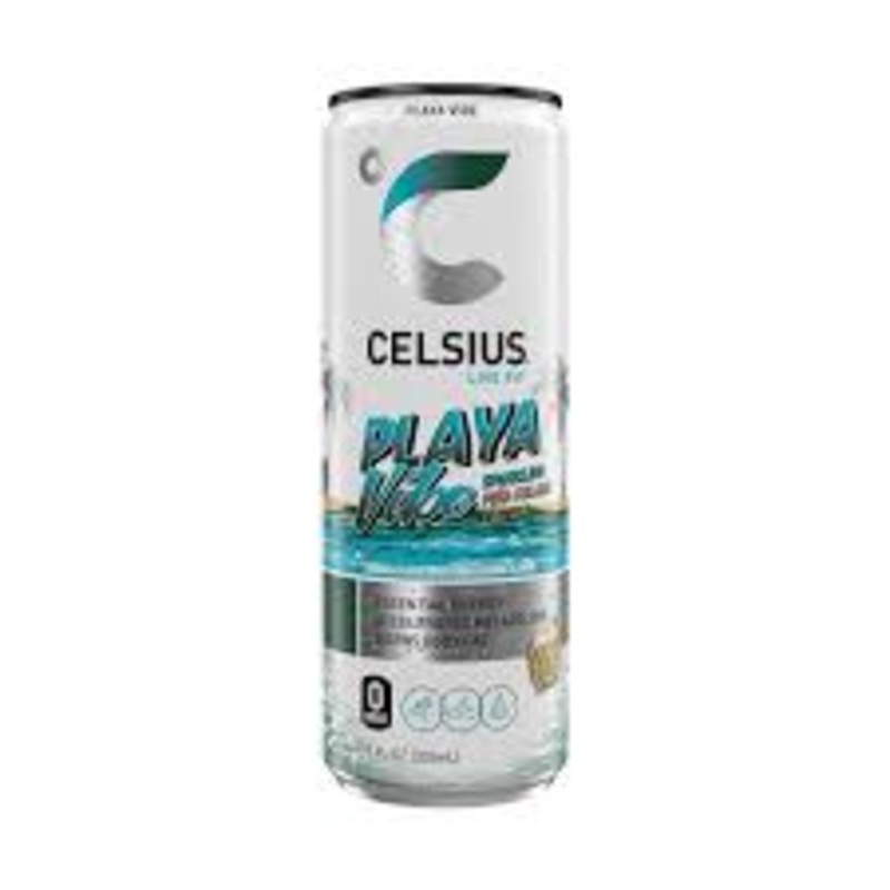Celsius Playa Vibe 12oz Can