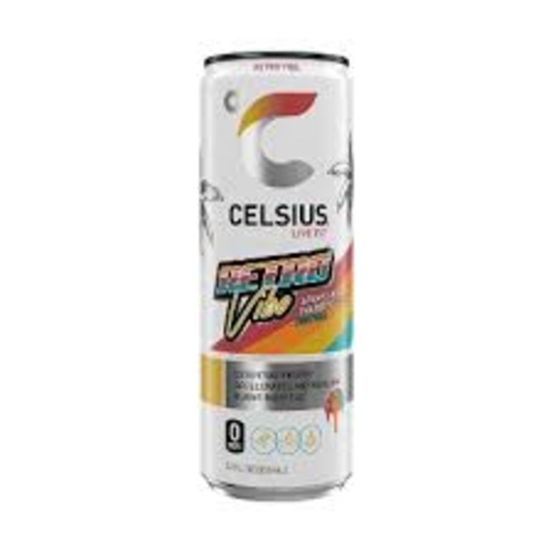 Celsius Retro Vibe 12oz Can