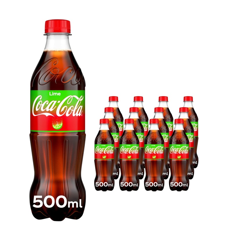 Coca Cola Lime Multipack, 12 x 500 ml