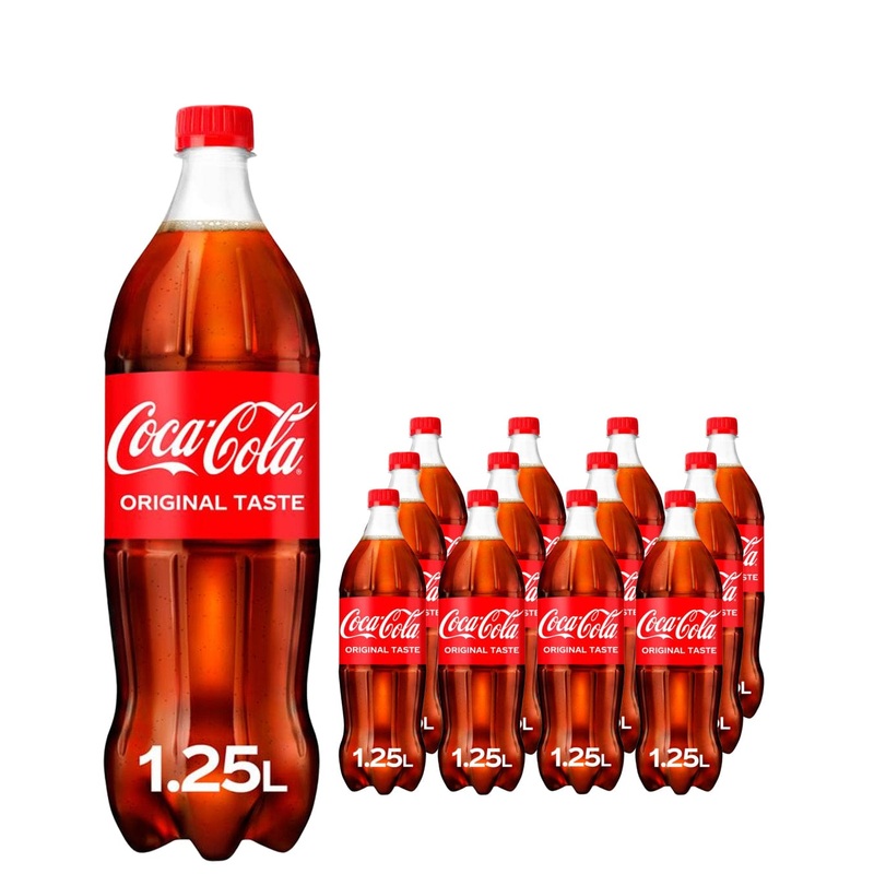 Coca Cola Original Multipack, 12 x 1.25 L