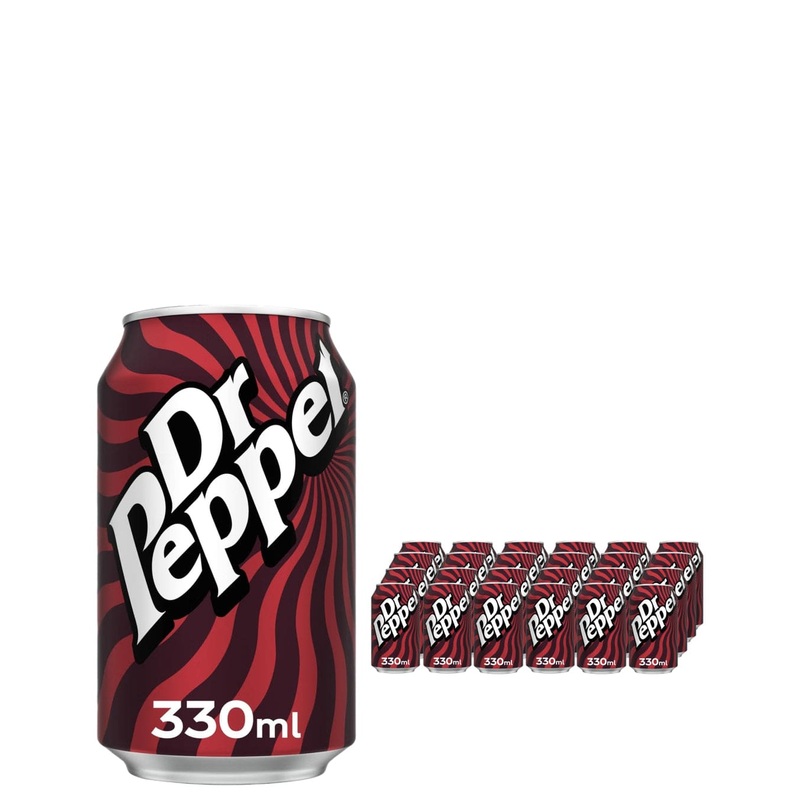 Dr Pepper Soft Drink Can Multipack, 24 x 330 ml