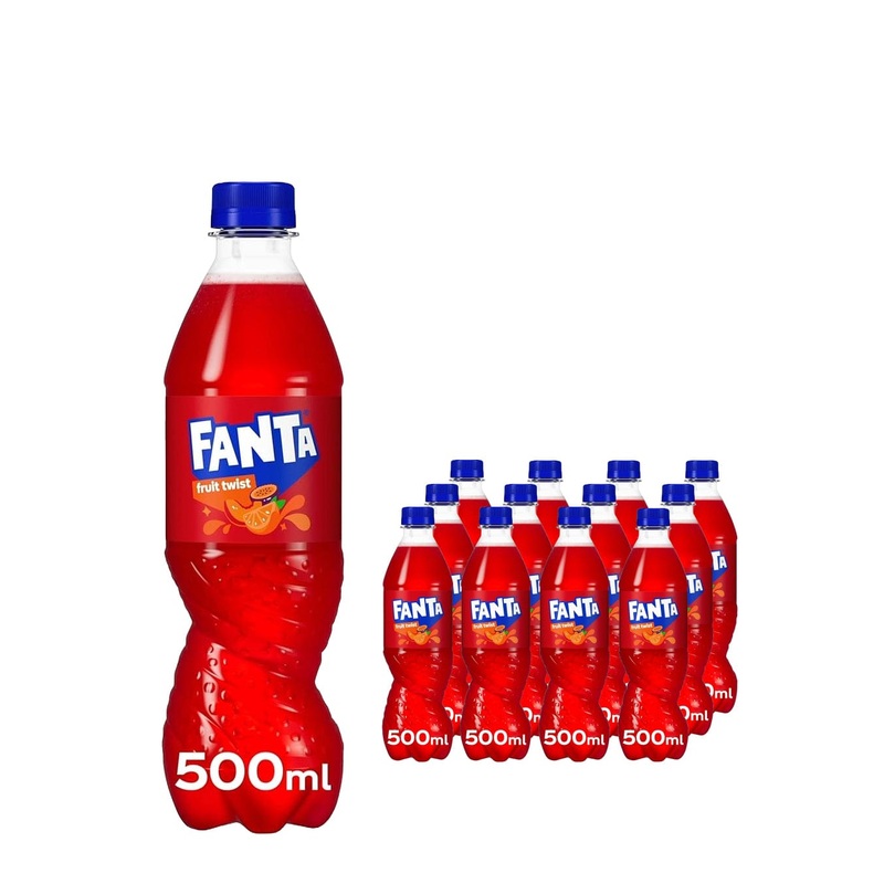 Fanta Fruit Twist Multipack, 12 x 500 ml