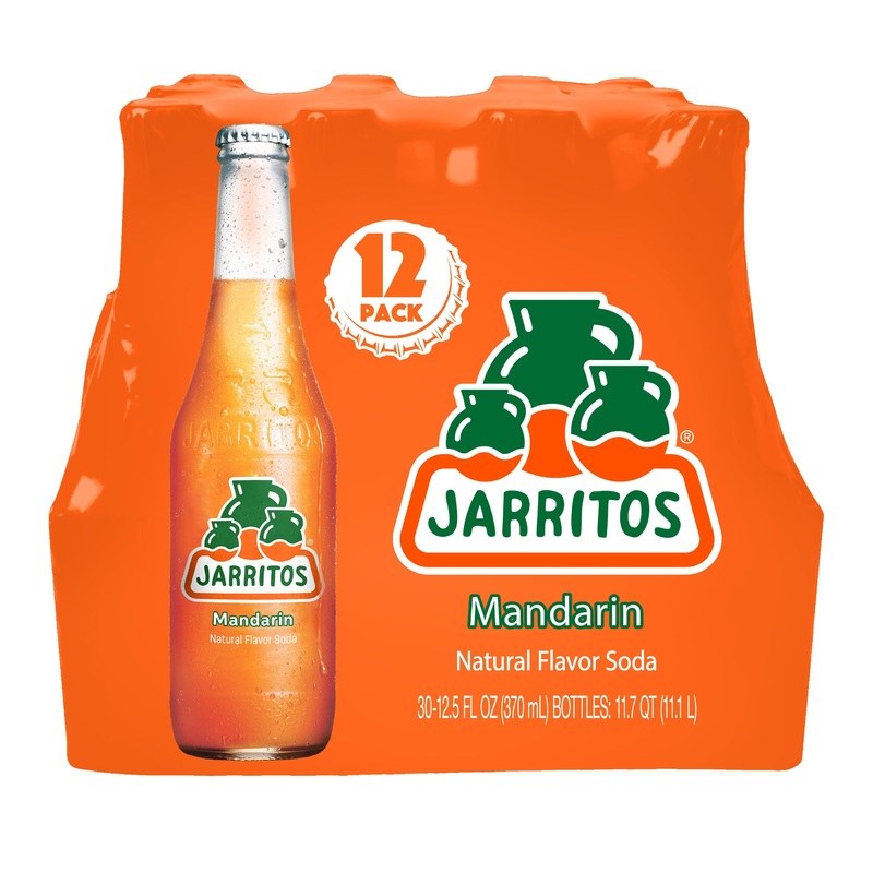 Jarritos Mandarin 12 Pack (12.5 oz Bottles)
