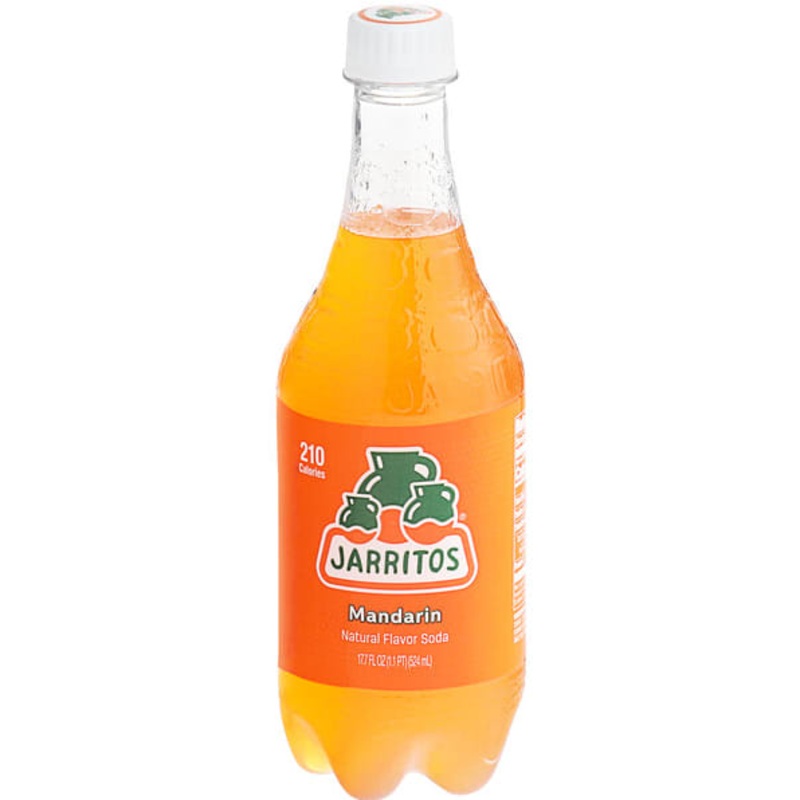 Jarritos Mandarin 24 Pack (524 ml Bottles)