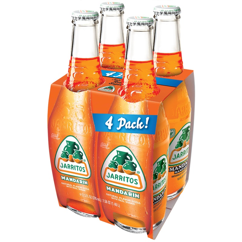 Jarritos Mandarin 6x 4 Pack (12.5 oz Bottles)