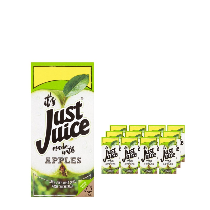 Just Juice Apple Multipack, 12 x 1 L