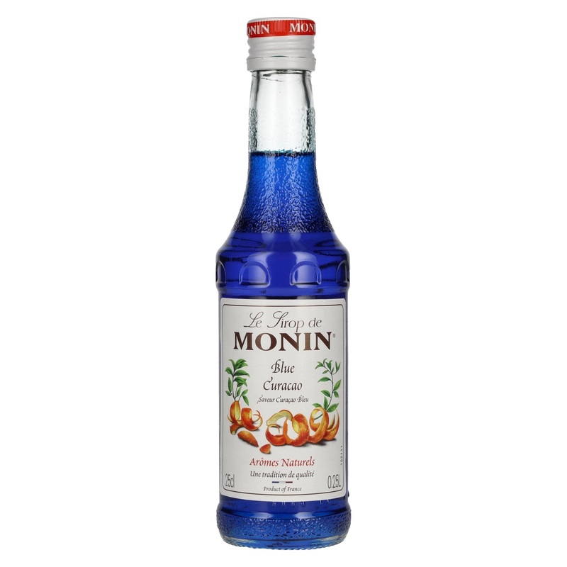 Le Sirop de Monin BLUE CURACAO 0,25l