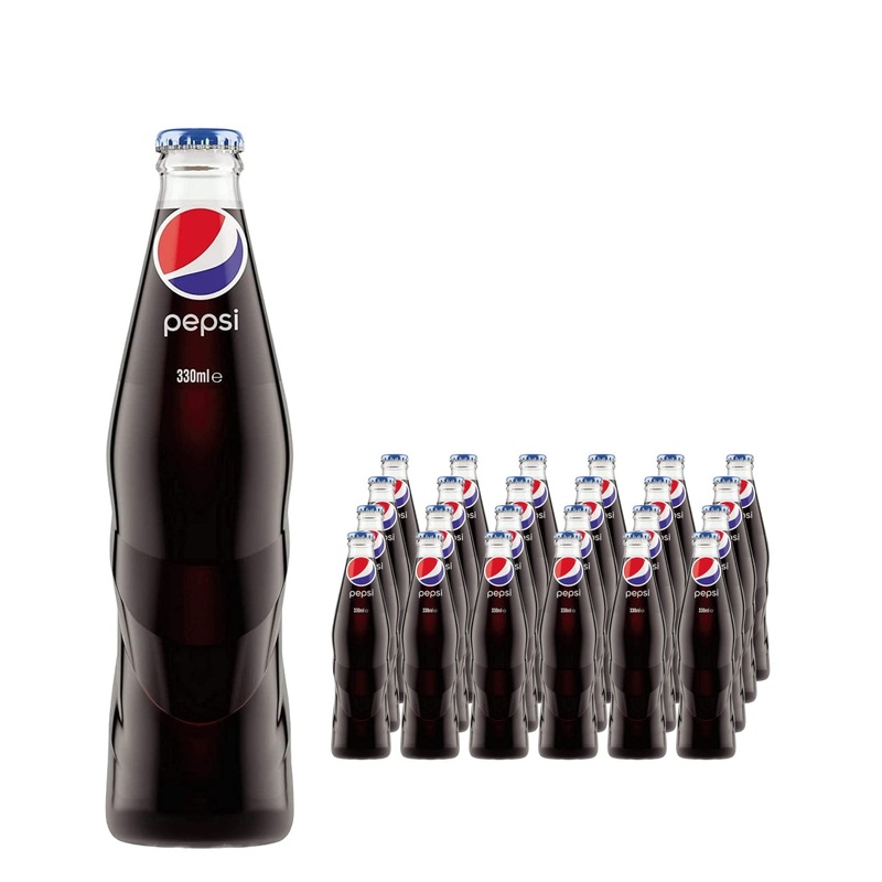 Pepsi Original Soft Drink Glass Bottle Multipack, 24 x 330 ml