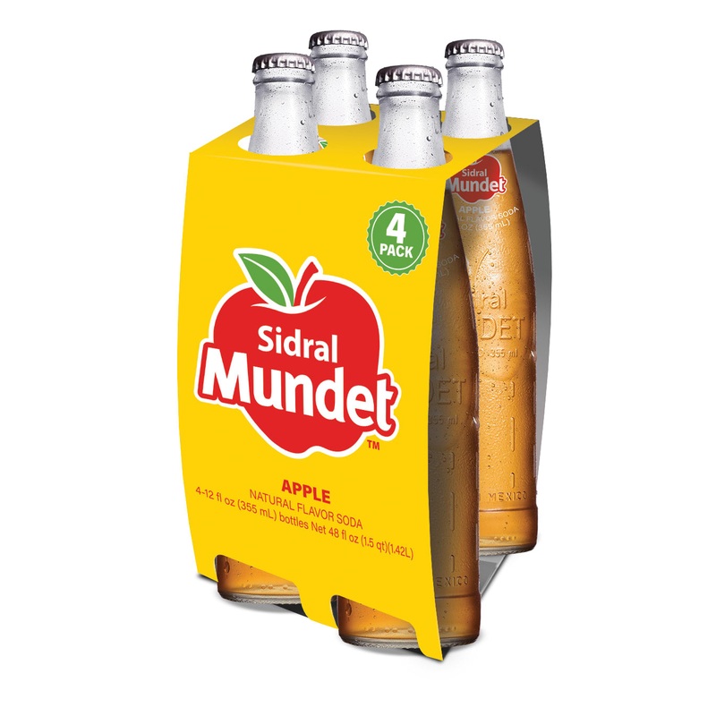 Sidral Mundet 6x 4 Pack (12.5 oz Bottles)