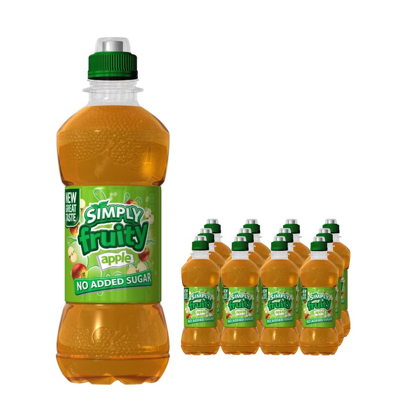 Simply Fruity Apple Juice Multipack, 12 x 330 ml