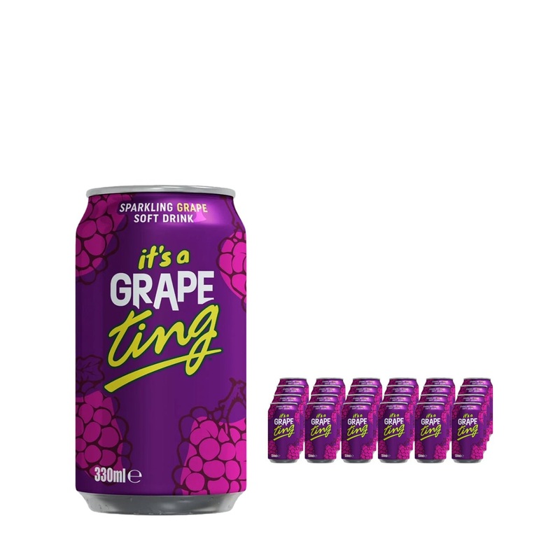 Ting Grape Can Multipack, 24 x 330 ml