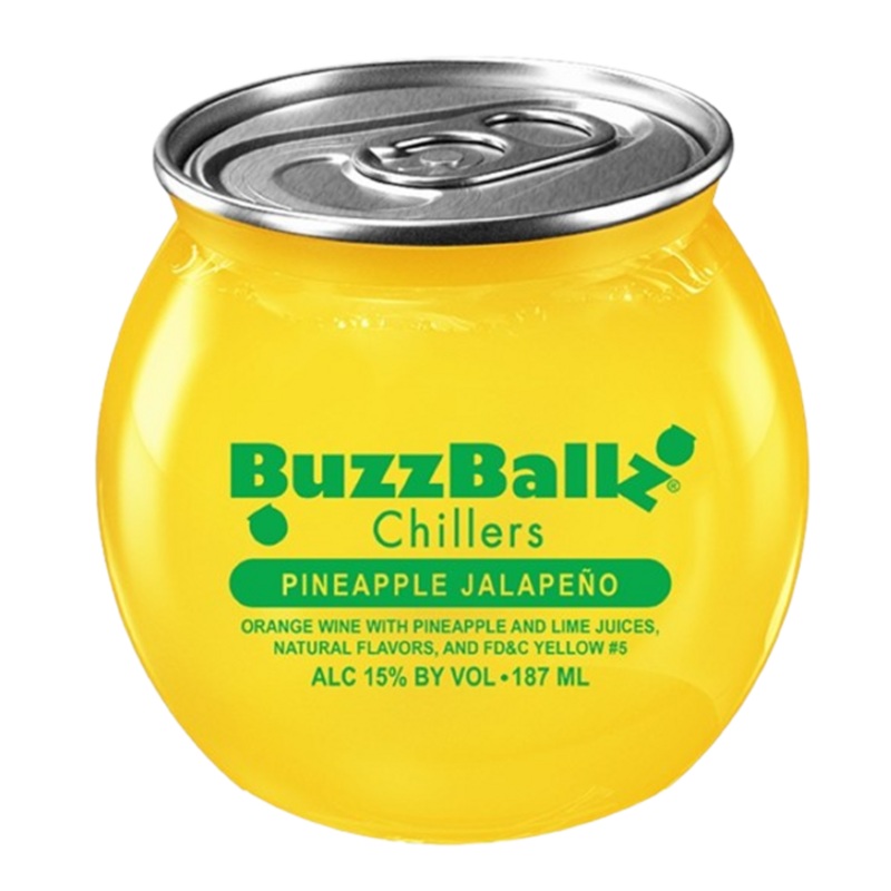 BUZZBALLZ CHILLERS PINEAPL JAL 24P