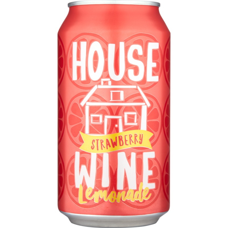 HOUSE WINE STRWBRY LEM CAN