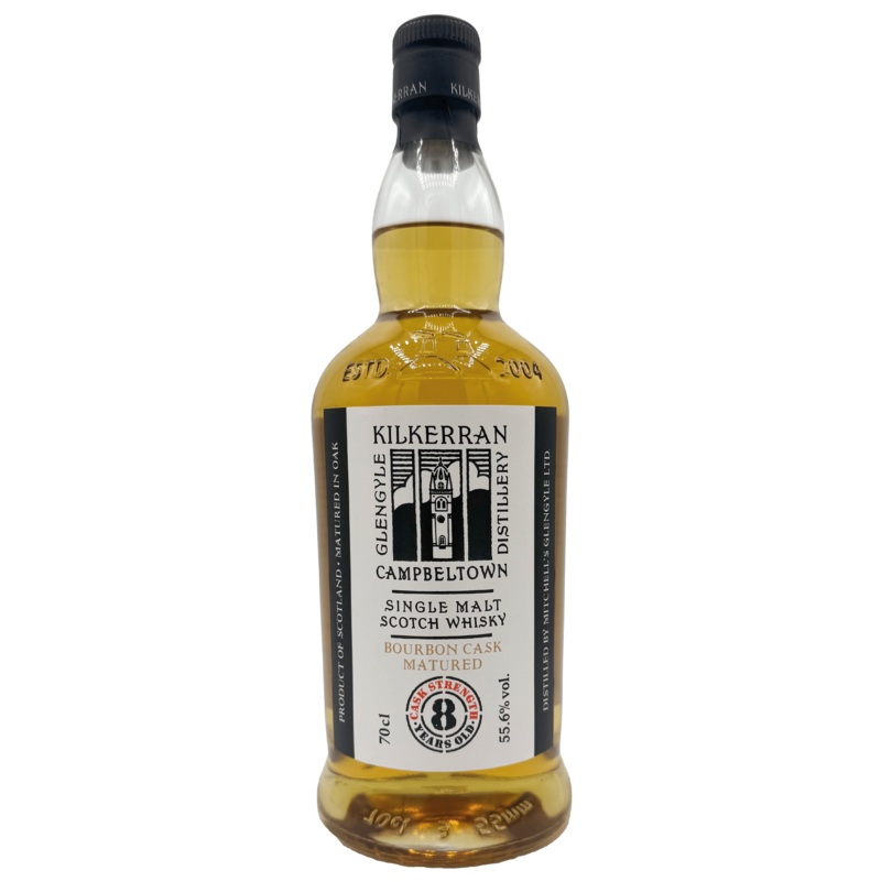 Kilkerran Bourbon Cask Matured Single Malt Whisky 8 Years 700 ML