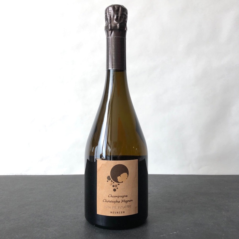 NV Christophe Mignon ADN de Foudre Meunier Brut Nature, Champagne, France (2018)