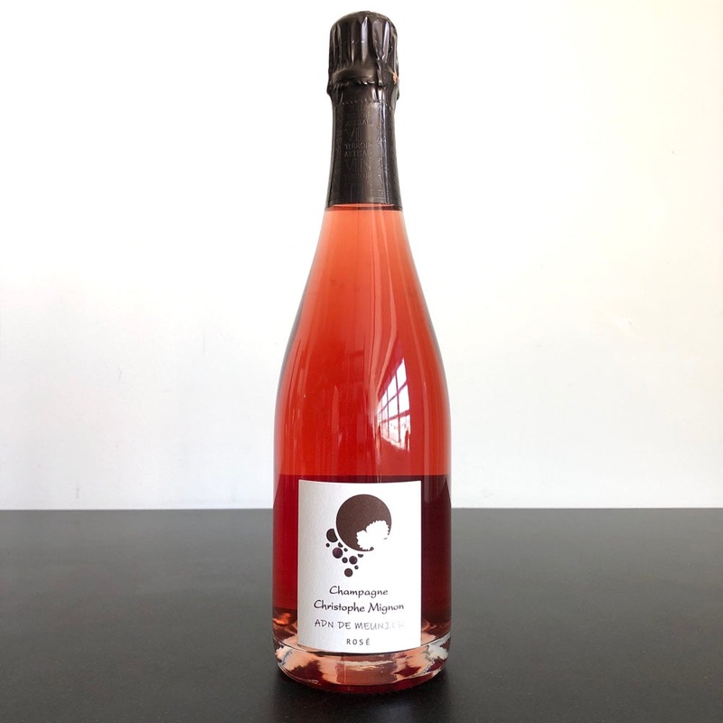 NV Christophe Mignon ADN de Meunier Brut Rose, Champagne, France [2019/2020]