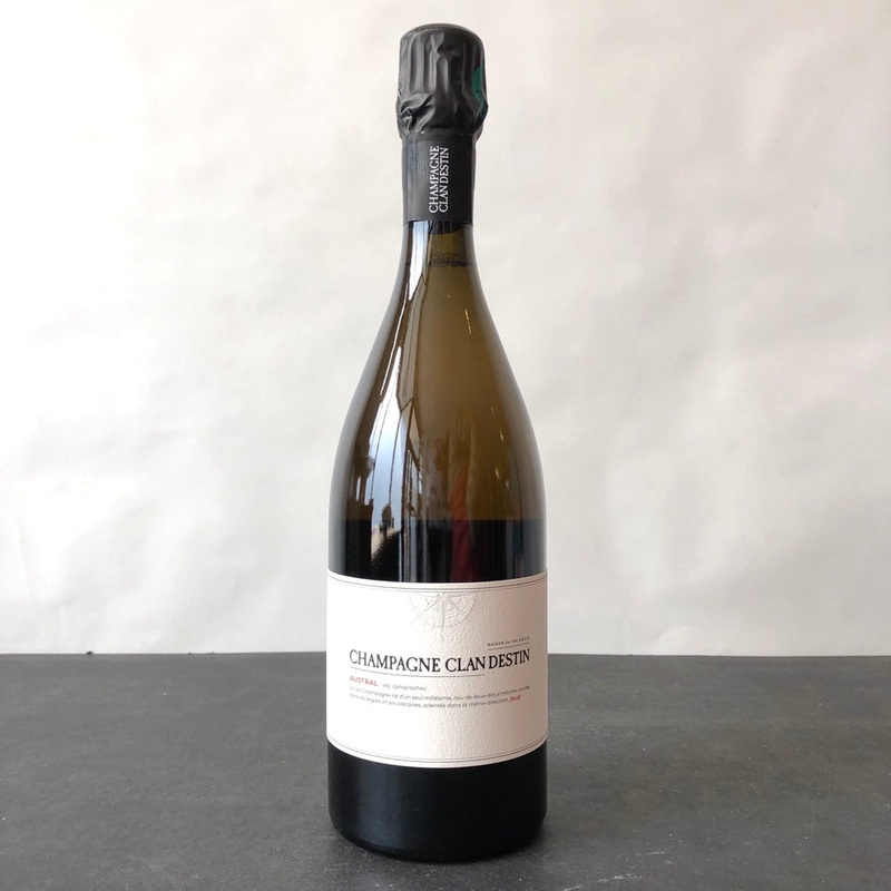 NV Clandestin Austral Blanc De Noir Brut Nature, Champagne, France (2022)