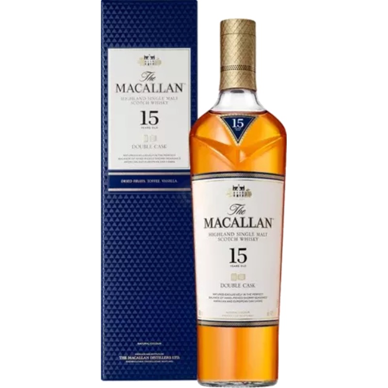 The Macallan Double Cask 15 Years Old Single Malt 750ml