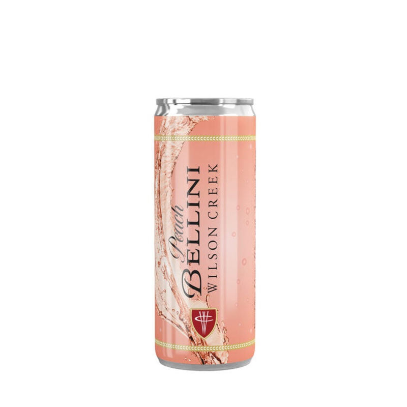 WILSON CREEK SPKL PEACH CAN