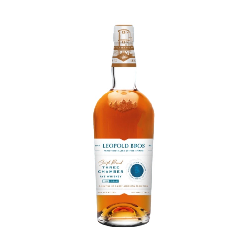 2022 Leopold Brothers Three Chamber Rye Whiskey 750ml