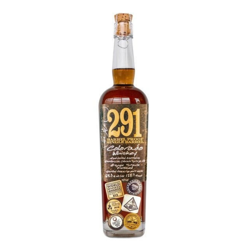 291 COLORADO WHISKEY BARREL PROOF SINGLE BARREL