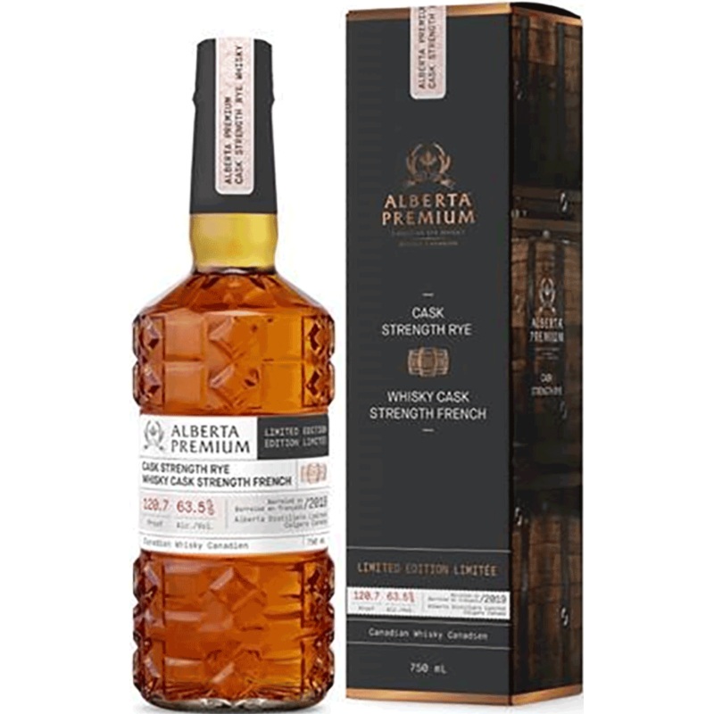 Alberta Premium Cask Strength Canadian Rye Whiskey 750ml