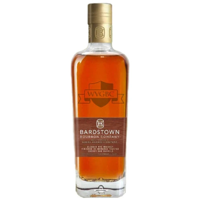 Bardstown Collaboration West Virginia Great Barrel Co. Blended Rye Whiskey 750ml