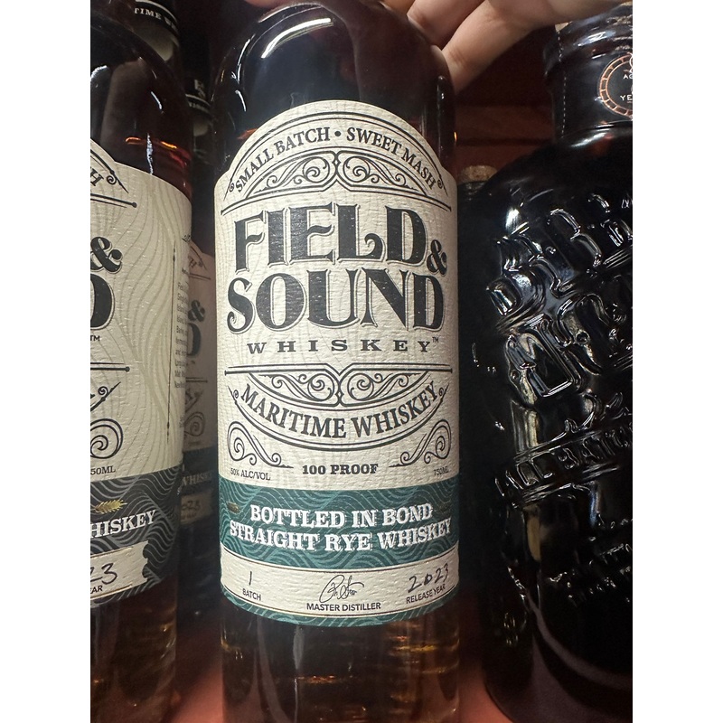 Field & Sound Bottled in Bond Batch 1 Straight Rye Whiskey 750ml