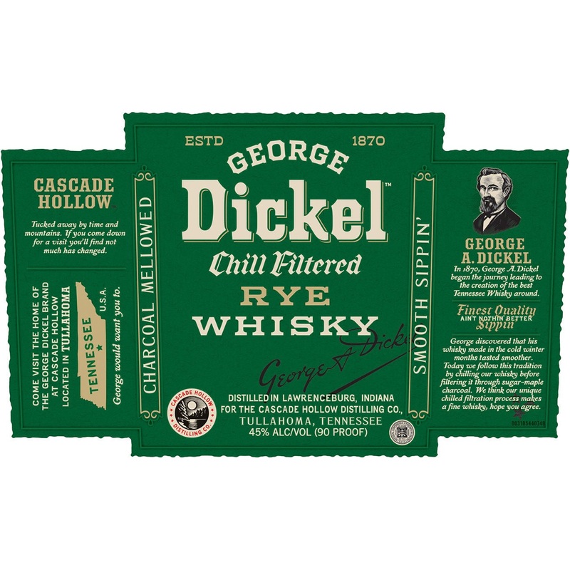 George Dickel Rye Whisky