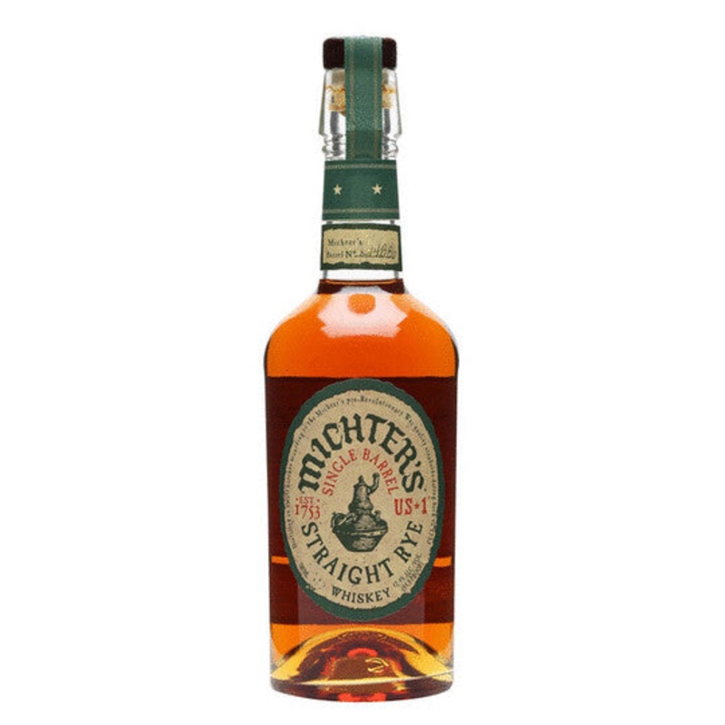 Michters US-1 Single Barrel Straight Rye Whiskey 750ml
