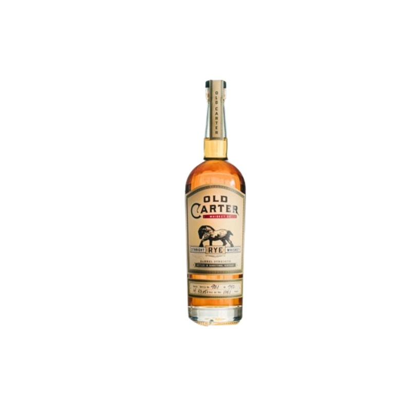 Old Carter Barrel Strength Batch 4 Straight Rye Whiskey 750ml