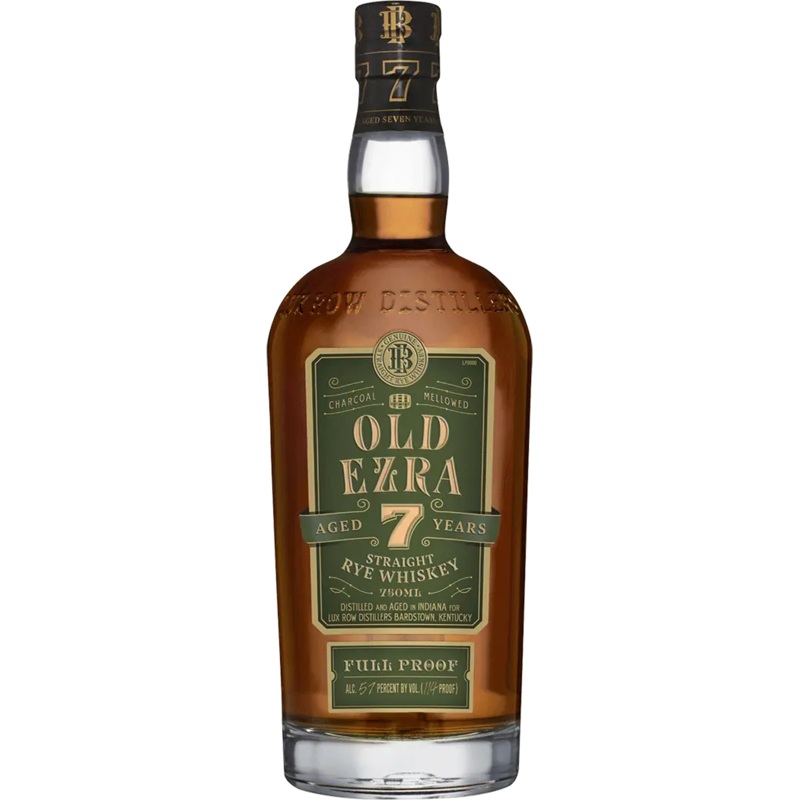 Old Ezra 7 Year Old Full Proof Kentucky Straight Rye Whiskey 750ml