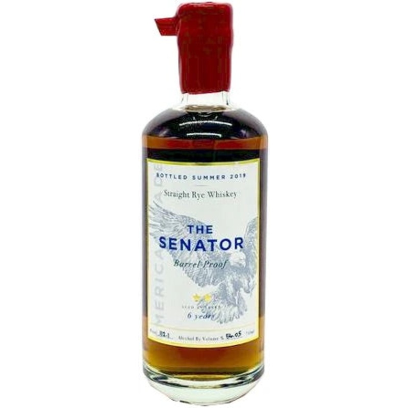 The Senator 6 Year Old Barrel Proof Straight Rye Whiskey 750ml