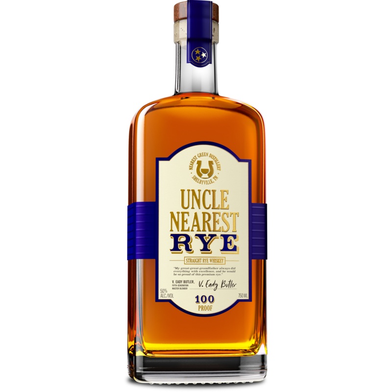 Uncle Nearest Straight Rye Whiskey 750ml