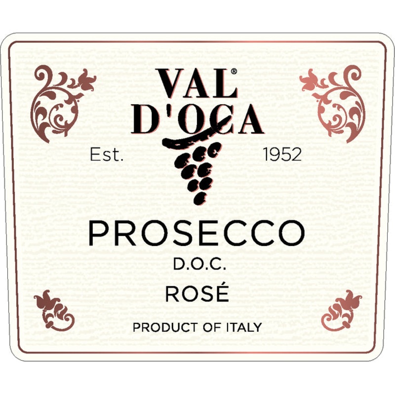 VAL D'OCA PROSECCO ROSE EX DRY(SC)