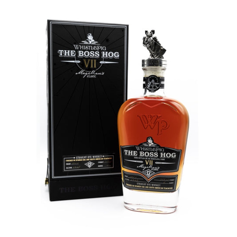 WhistlePig Farm The Boss Hog 7th VII Edition Magellan's Atlantic Straight Rye Whiskey