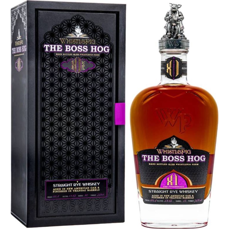 WhistlePig The Boss Hog XI The Juggernaut Straight Rye Whiskey 750ml