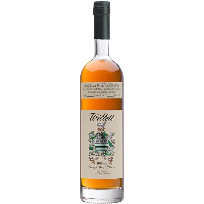 Willett Family Estate Bottled Single-Barrel 3 Year Old Straight Rye Whiskey Miniature 50ml