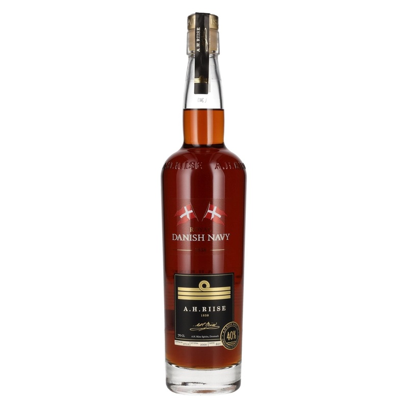A.H. Riise Royal DANISH NAVY Superior Spirit Drink 40% Vol. 0,7l
