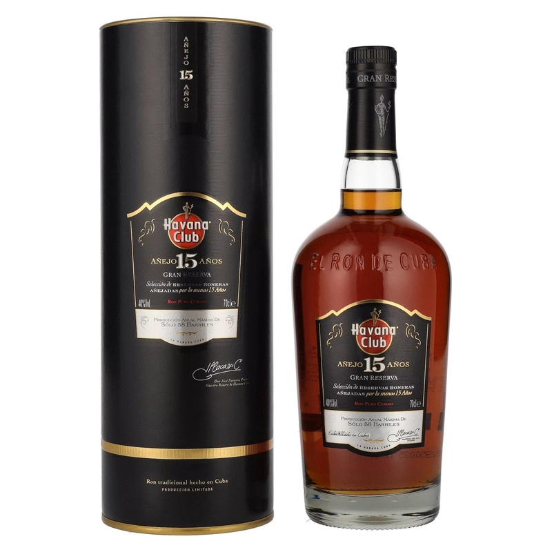 Havana Club Gran Reserva Anejo 15 Anos 40% Vol. 0,7l in Giftbox