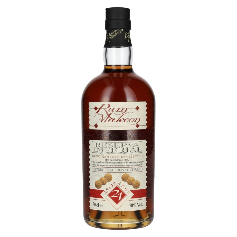 Rum Malecon Anejo 21 Anos Reserva Imperial 40% Vol. 0,7l