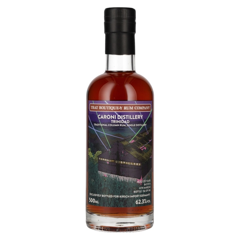 That Boutique-y Rum Company CARONI Distillery Trinidad 23 Years Old Batch 11 62,3% Vol. 0,5l