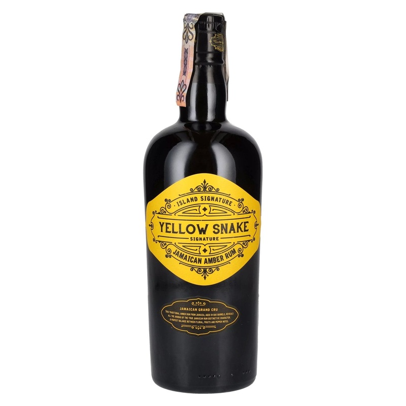 Yellow Snake Jamaican Amber Rum 40% Vol. 0,7l