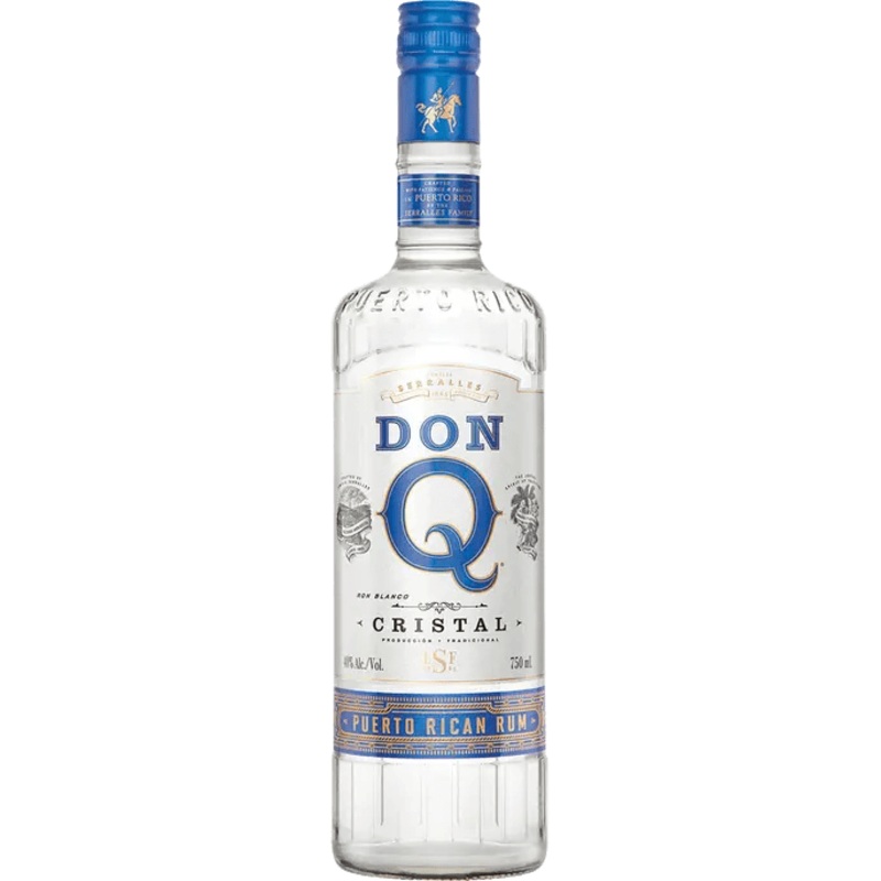 DON Q RUM CRISTAL 750ML C/O