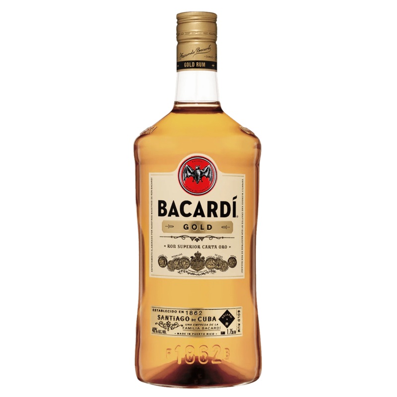 BACARDI RUM GOLD 1.75L