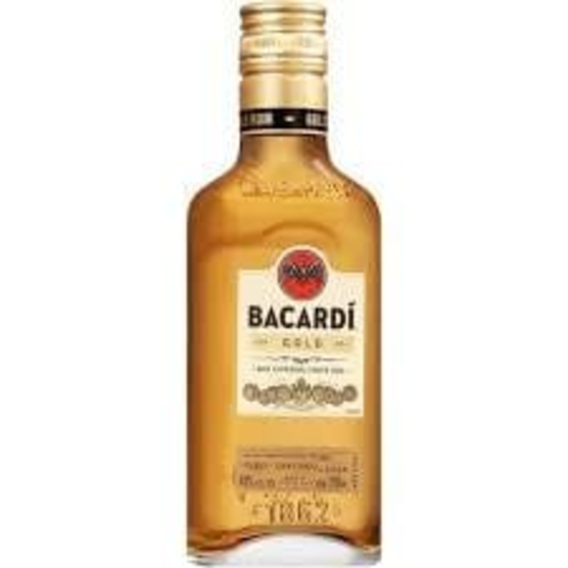 BACARDI RUM GOLD 200ML