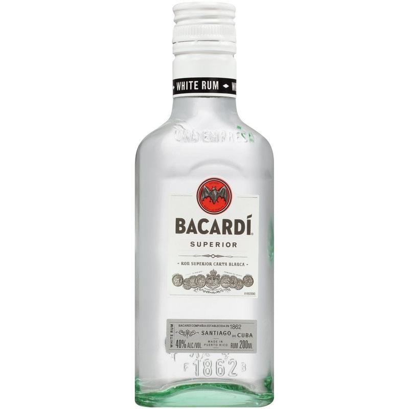 BACARDI RUM SUPERIOR 200ML